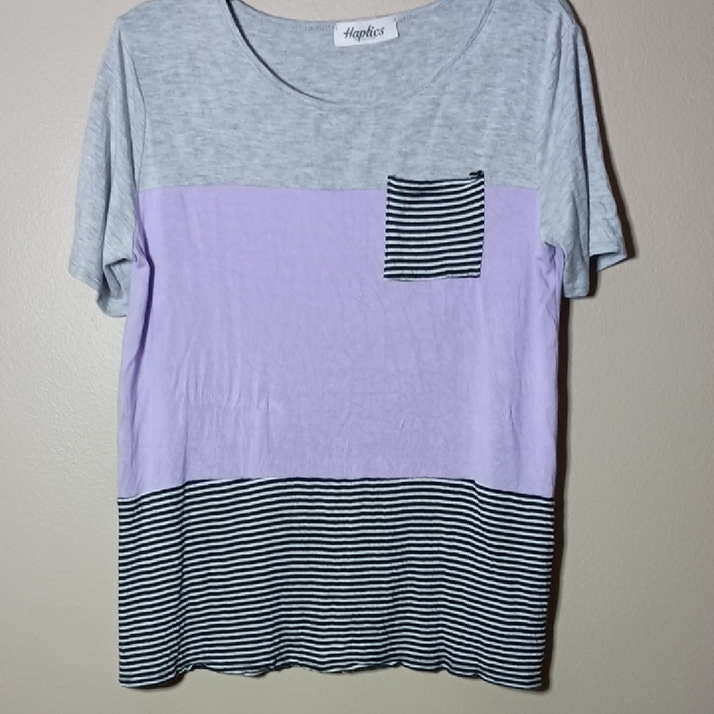 Haptics by Holly Harper Colorblock T Shirt